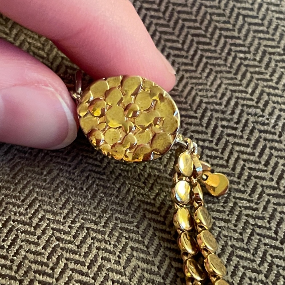 Solid Sterling Silver Cornucopia Necklace - image 5